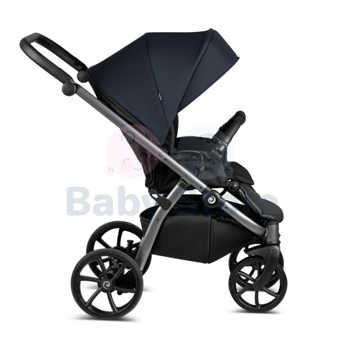 tutis leo plus 3in1 universalus vezimelis warm grey siltos pilkos spalvos modelis