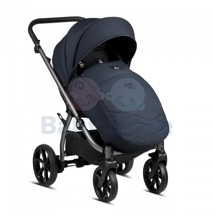 tutis leo plus 3in1 universalus vezimelis warm grey siltos pilkos spalvos modelis