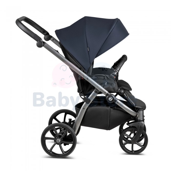 tutis leo plus 3in1 universalus vezimelis warm grey siltos pilkos spalvos modelis