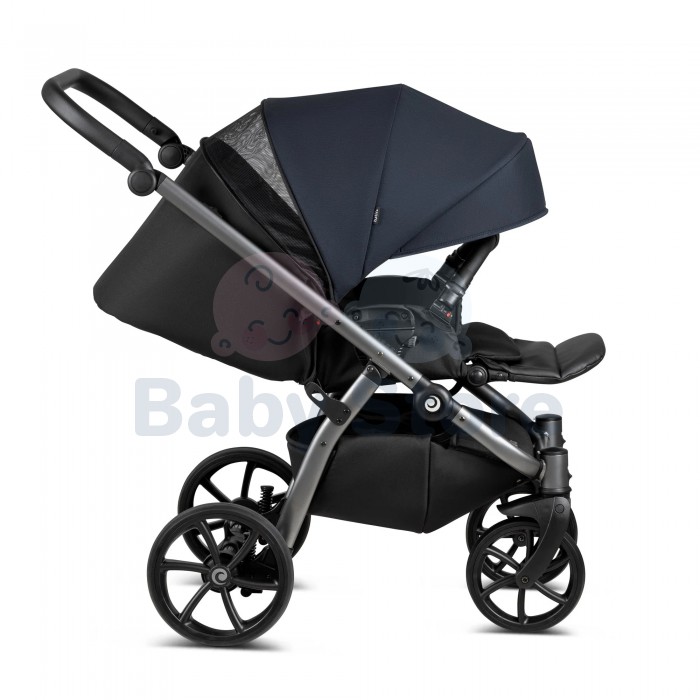 tutis leo plus 3in1 universalus vezimelis warm grey siltos pilkos spalvos modelis