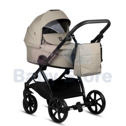 TUTIS universalus vežimėlis LEO+ 3in1 WARM GREY