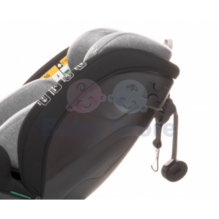 4BABY Automobilinė kėdutė ROTO-FIX (0-36kg) Black