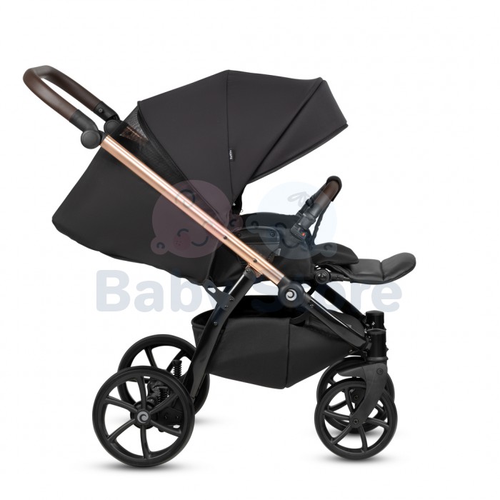 tutis leo 2in1 universalus vezimelis black juodos spalvos