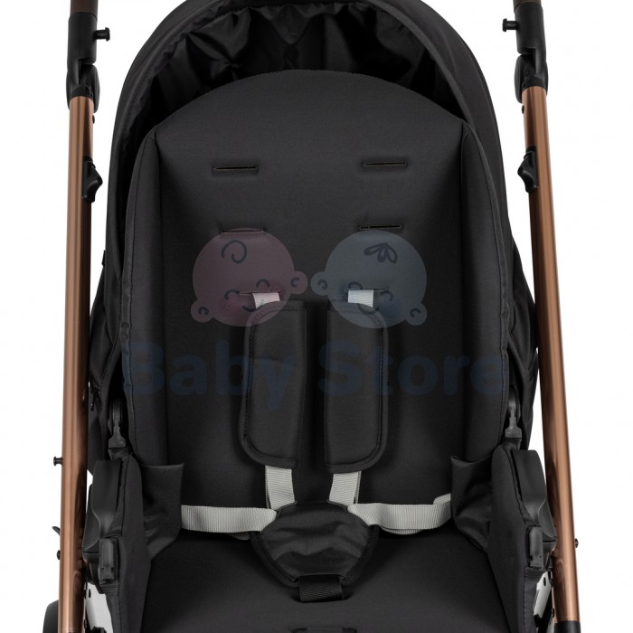 tutis leo 2in1 universalus vezimelis black juodos spalvos