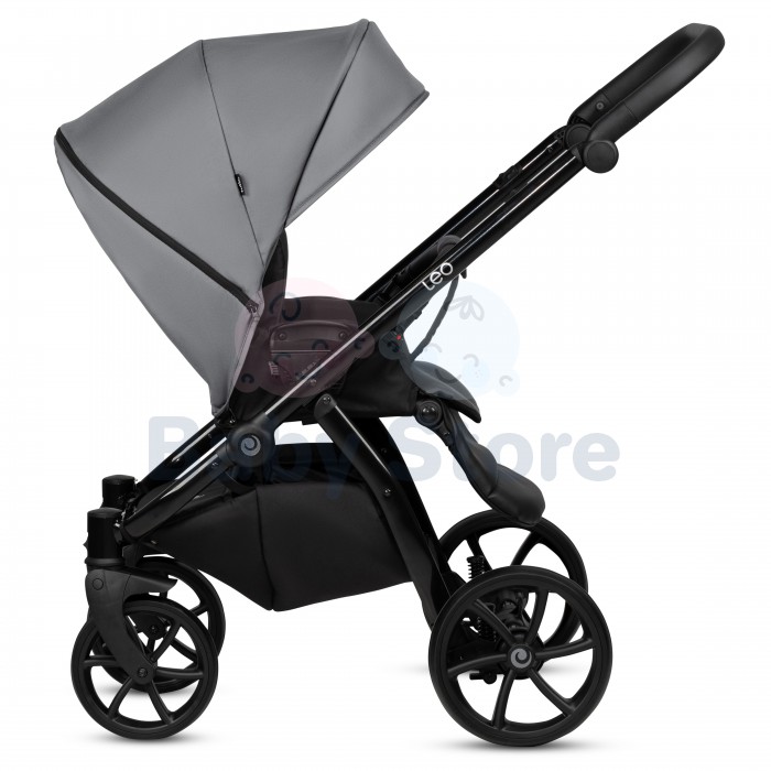 tutis leo 2in1 universalus vezimelis stone grey pilkos spalvos