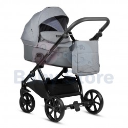 TUTIS universalus vežimėlis LEO+ 2in1 Stone grey