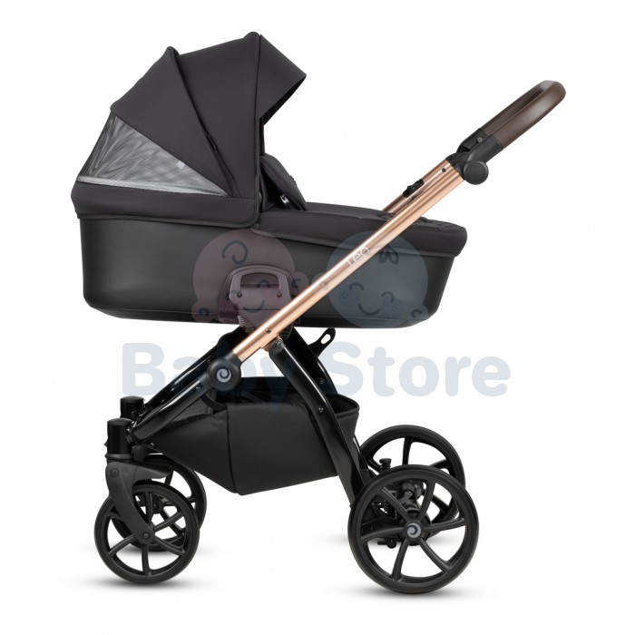 tutis leo plus 3in1 universalus vezimelis black juodos spalvos modelis