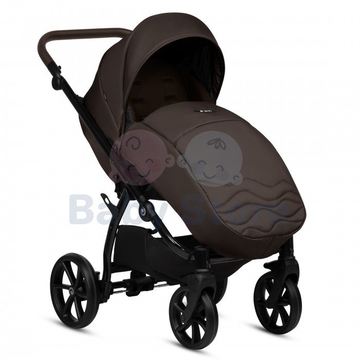 tutis leo plus 3in1 universalus vezimelis brown rudos spalvos stilingas modelis