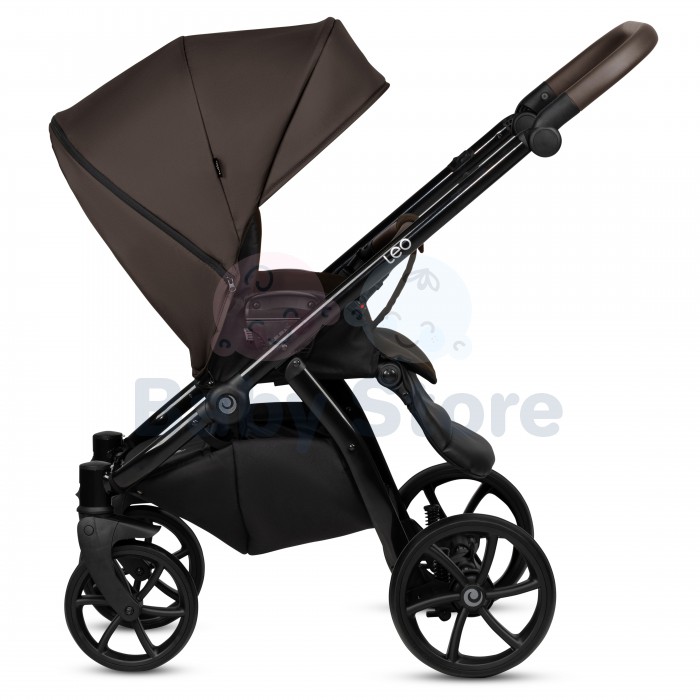 tutis leo plus 3in1 universalus vezimelis brown rudos spalvos stilingas modelis