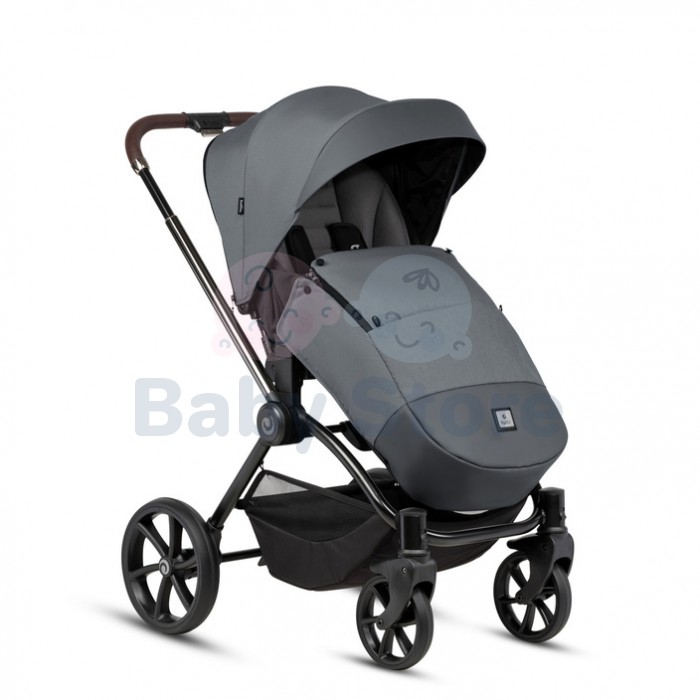 tutis gio 2in1 universalus vezimelis 2025 grigio pilkos spalvos