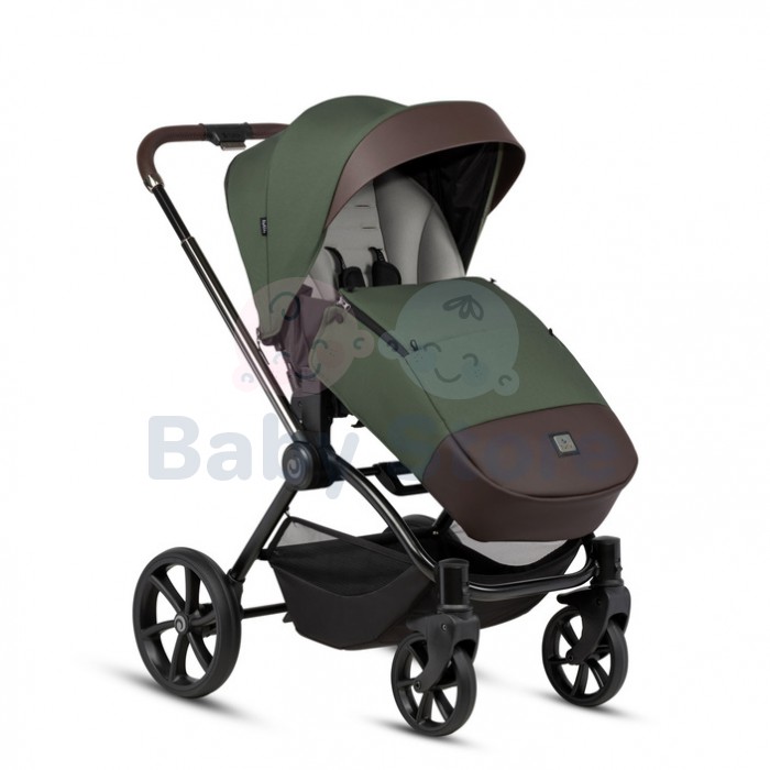 tutis gio 2in1 universalus vezimelis 2025 150 meadow zalsvai smelio spalvos