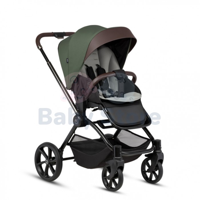 tutis gio 2in1 universalus vezimelis 2025 150 meadow zalsvai smelio spalvos