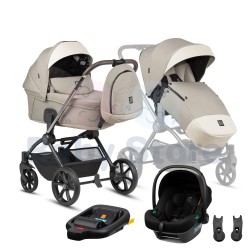 2025 TUTIS universalus vežimėlis GIO+ 4in1 180 Beige