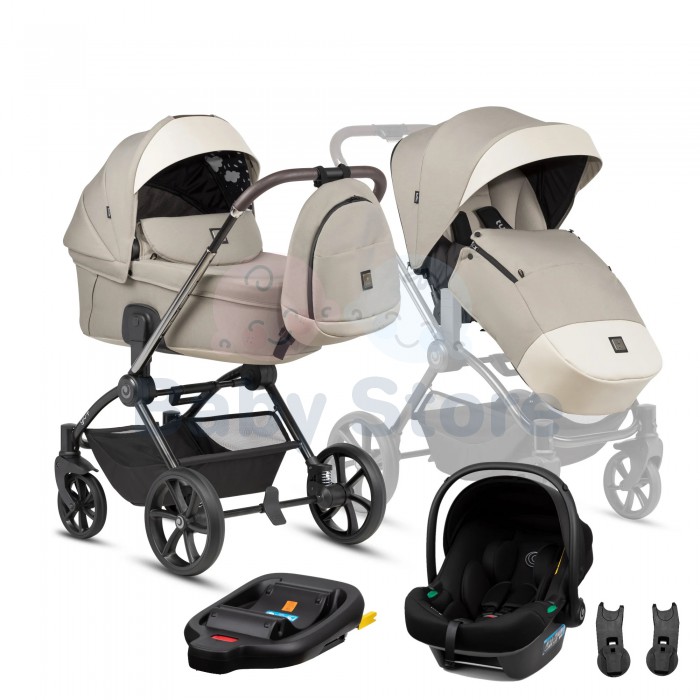 2025 TUTIS universalus vežimėlis GIO+ 4in1 180 Beige 2025 TUTIS universalus vežimėlis GIO+ 4in1 180 Beige