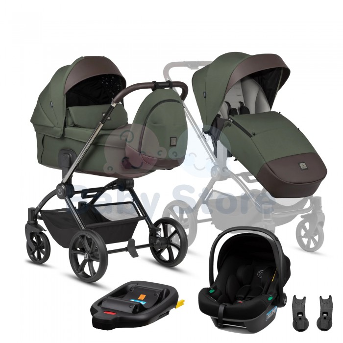 tutis gio plus 4in1 universalus vezimelis 2025 150 meadow zalsvai smelio spalvos