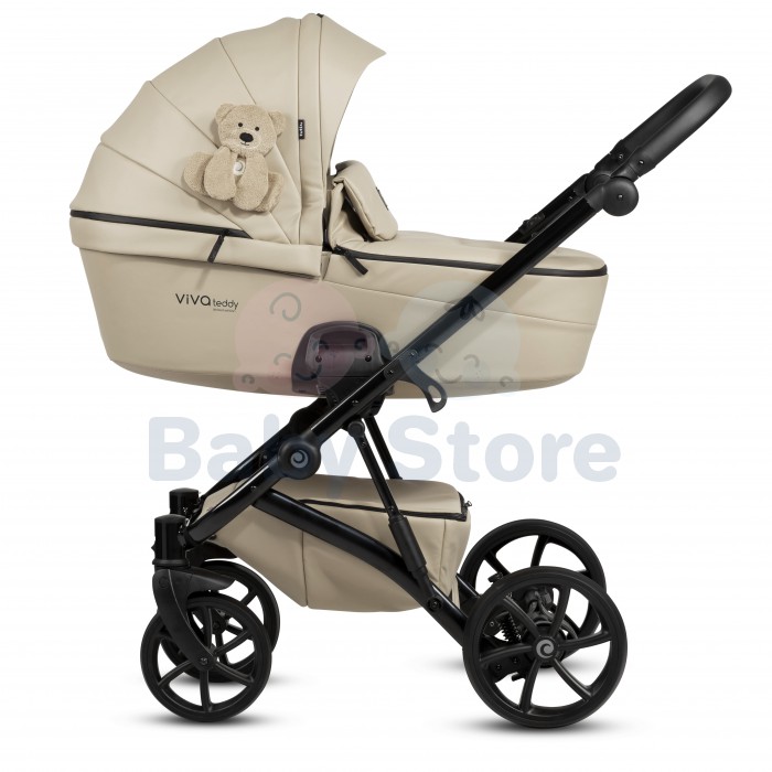 tutis viva6 teddy limited 2in1 universalus vezimelis creamy 111 kremines svelnios spalvos