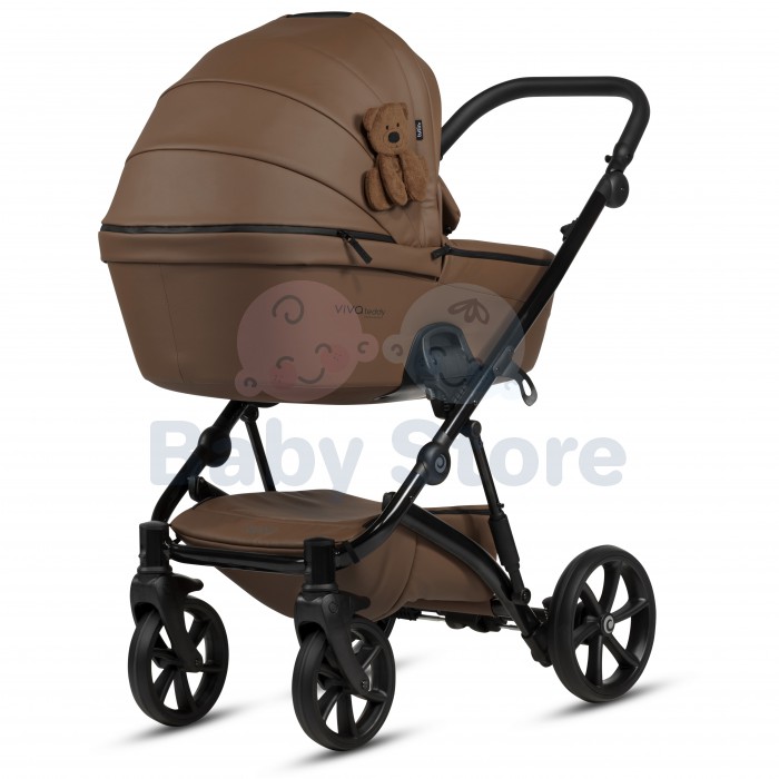 tutis viva6 teddy limited 3in1 universalus vezimelis biscuit 110 svelniai smelio spalvos jaukus premium modelis