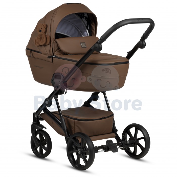 tutis viva6 teddy limited 3in1 universalus vezimelis biscuit 110 svelniai smelio spalvos jaukus premium modelis