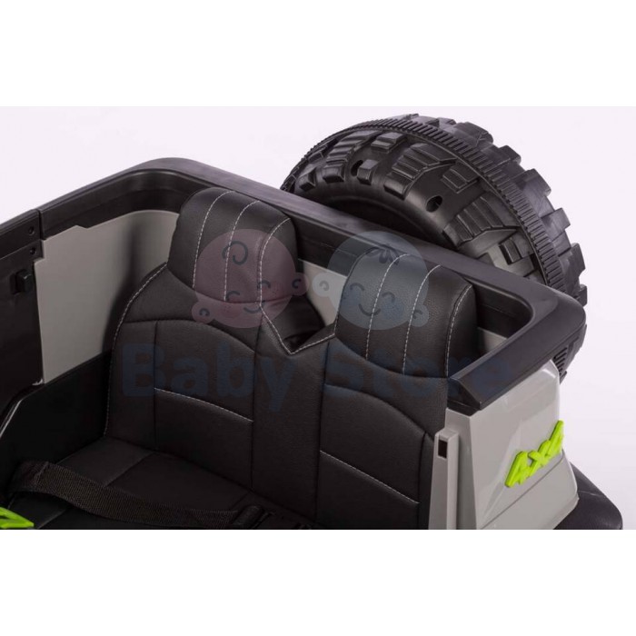 TM8888 4x4 Grey elektrinis automobilis vaikams su EVA guminiais ratais ir valdymo pultu