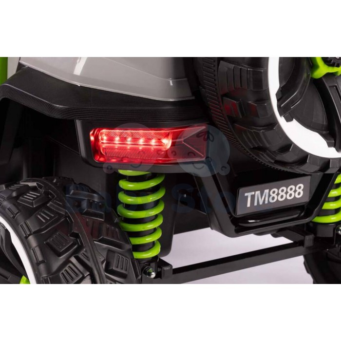 TM8888 4x4 Grey elektrinis automobilis vaikams su EVA guminiais ratais ir valdymo pultu