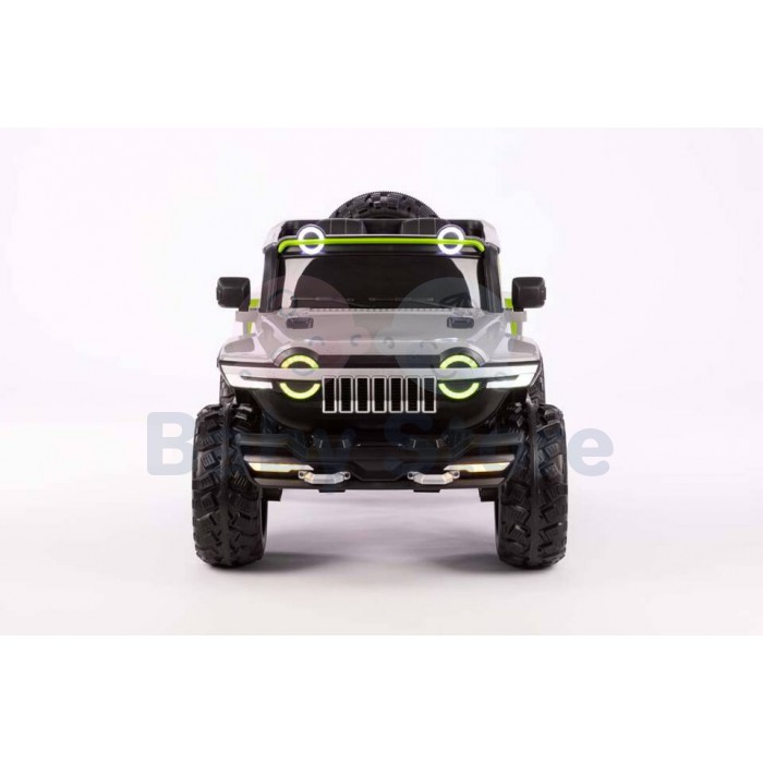 TM8888 4x4 Grey elektrinis automobilis vaikams su EVA guminiais ratais ir valdymo pultu