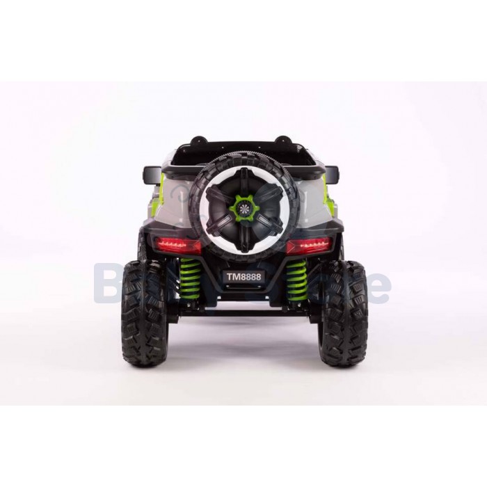 TM8888 4x4 Grey elektrinis automobilis vaikams su EVA guminiais ratais ir valdymo pultu