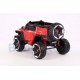 TM8888 4x4 Red elektrinis automobilis vaikams su EVA guminiais ratais ir pultu