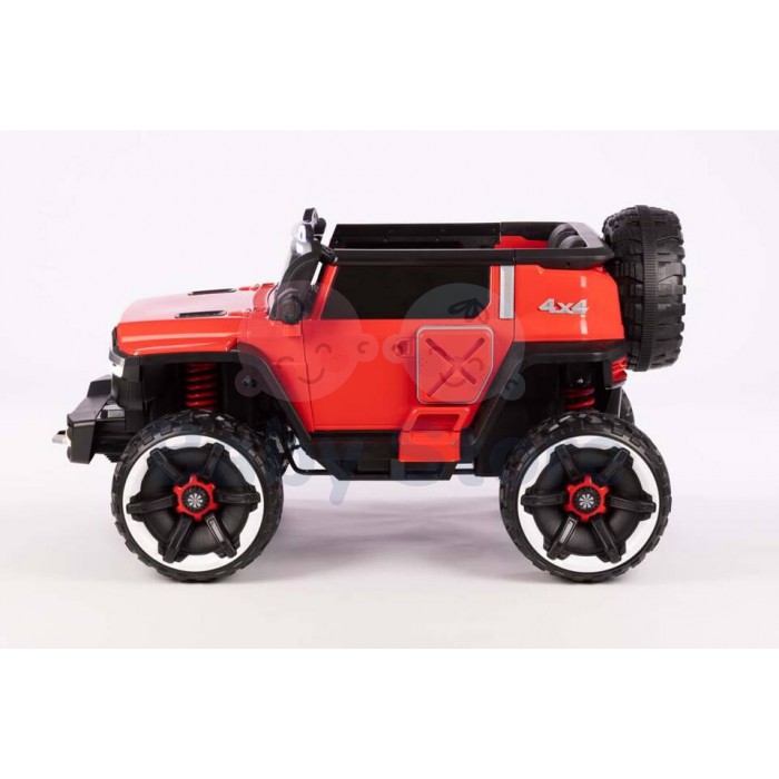 TM8888 4x4 Red elektrinis automobilis vaikams su EVA guminiais ratais ir pultu