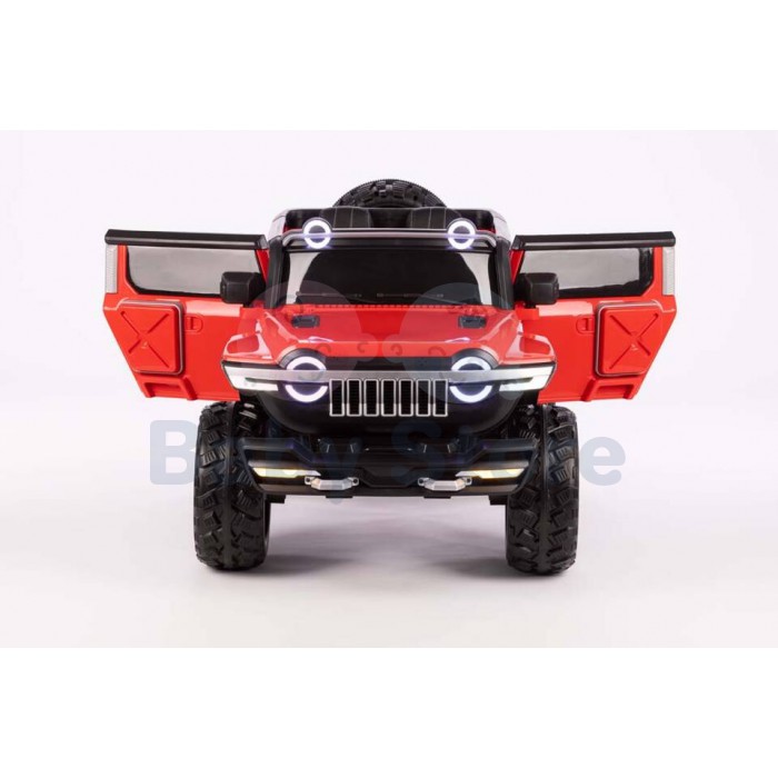 TM8888 4x4 Red elektrinis automobilis vaikams su EVA guminiais ratais ir pultu