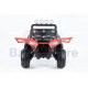 Monster RZR 4x4 White elektrinis automobilis vaikams su pultu ir LED žibintais