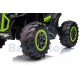 GTS 11990 Power Green elektrinis keturratis vaikams su plačiais ratais ir LED apšvietimu