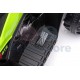 GTS 11990 Power Black elektrinis motociklas–keturratis vaikams su dideliais ratais
