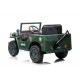 Jeep Army 4x4 elektrinis automobilis vaikams karinio dizaino visureigis