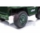 Jeep Army 4x4 elektrinis automobilis vaikams karinio dizaino visureigis