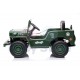 Jeep Army 4x4 elektrinis automobilis vaikams karinio dizaino visureigis