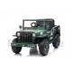 Jeep Army 4x4 elektrinis automobilis vaikams karinio dizaino visureigis
