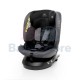 4Baby MATT FIX 0–36 kg Graphite automobilinė kėdutė su ISOFIX, atramine koja ir 360 laipsnių pasukimu