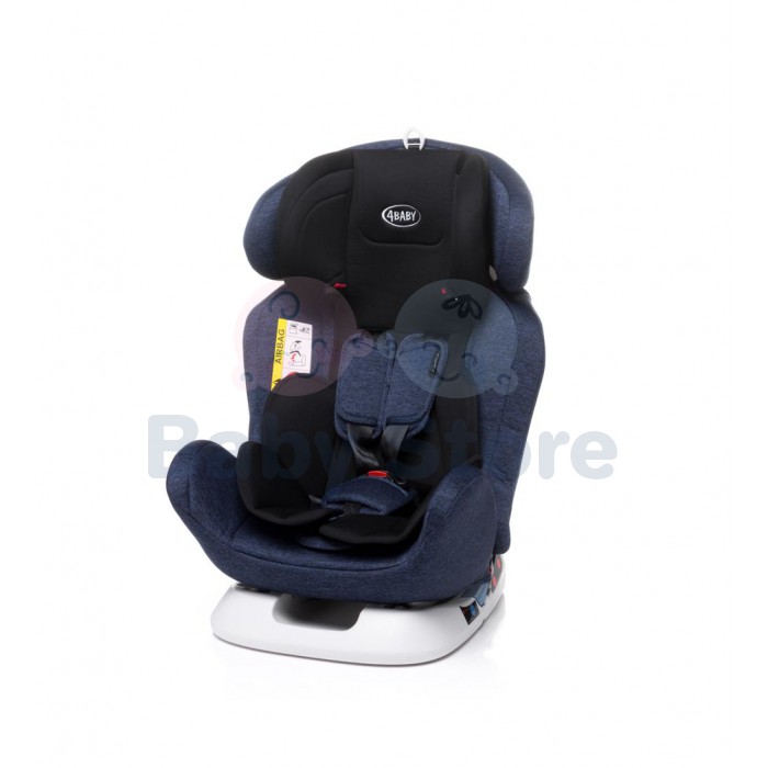 4Baby MATT FIX 0–36 kg Dark Green automobilinė kėdutė su ISOFIX ir 360 laipsnių pasukimu