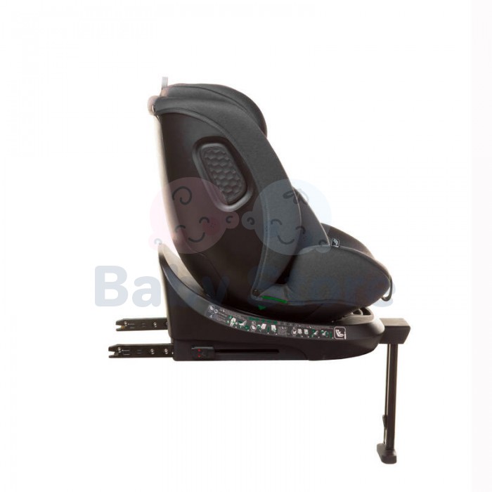4Baby ENZO FIX 40–150 cm Dark Grey automobilinė kėdutė su ISOFIX ir i-Size saugos standartu