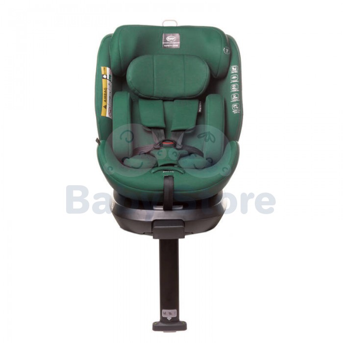 4Baby ENZO FIX 40–150 cm Green automobilinė kėdutė su ISOFIX ir i-Size saugos standartu