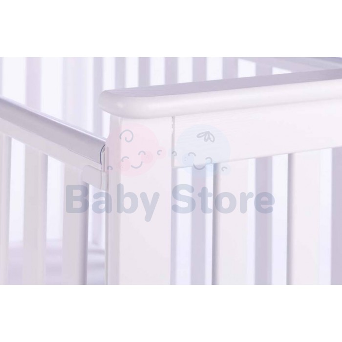 Drewex lovytė Cozy Fox su nuleidžiamu šonu White