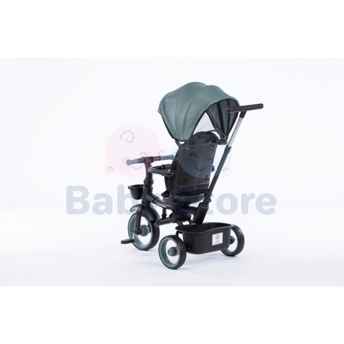 Moovkee LIAM EVA sulankstomas triratukas vaikams Turquoise Blue