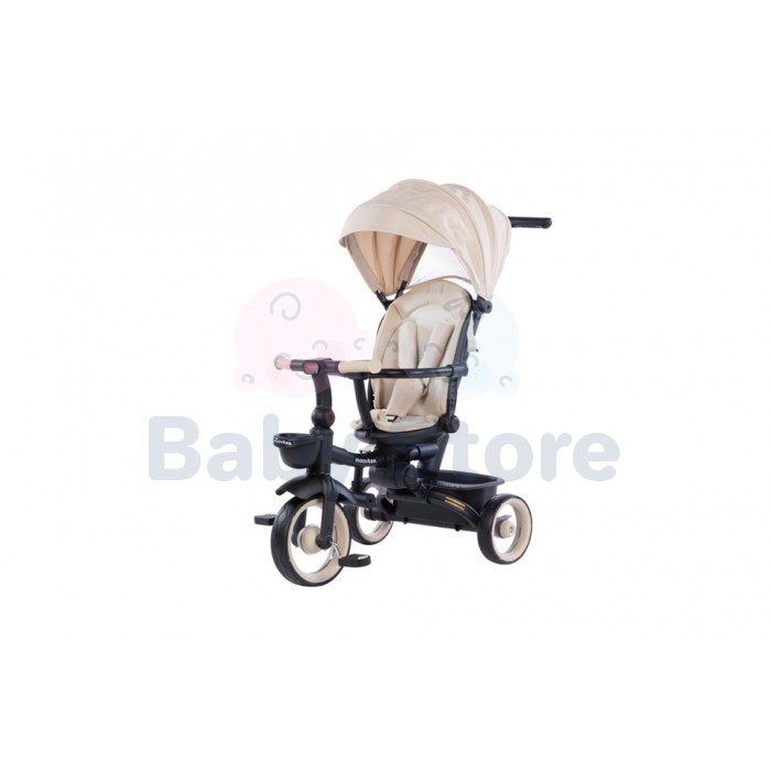 Moovkee LIAM EVA sulankstomas triratukas vaikams Pretty Nude