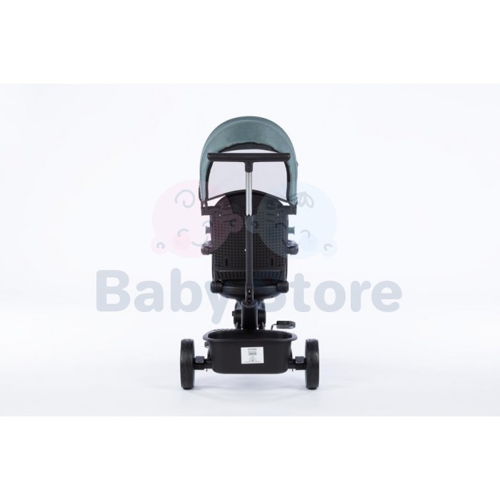 Moovkee LIAM EVA sulankstomas triratukas vaikams Cool Grey