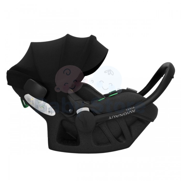 AVIONAUT Pixel Pro 2.0 C i-Size Black automobilinė kėdutė