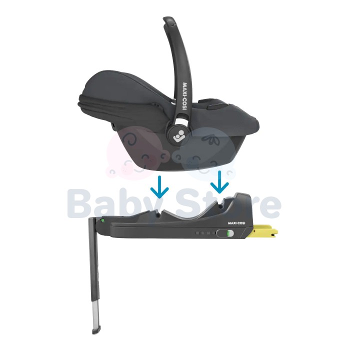 MAXI-COSI CabrioFix i-Size Essential Grey automobilinė kėdutė kūdikiams