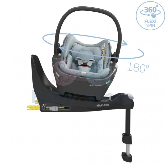 MAXI-COSI Coral 360 i-Size Essential Grey automobilinė kėdutė