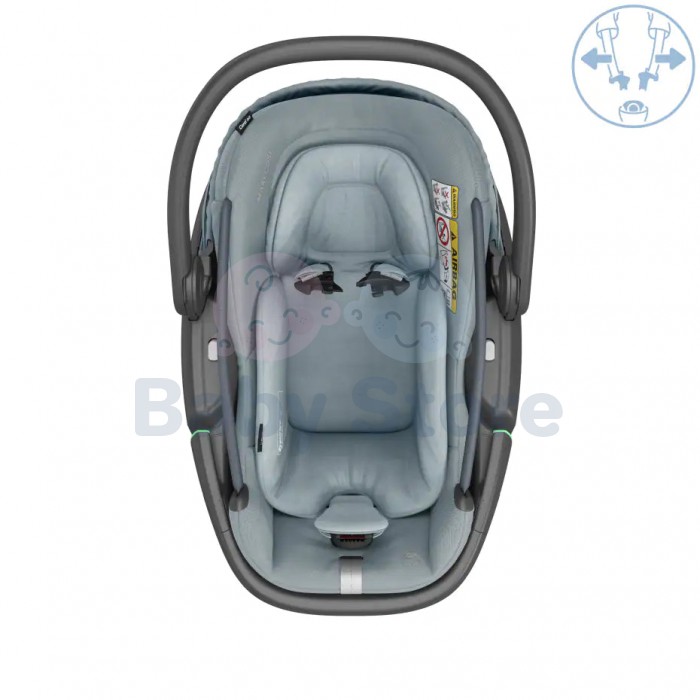 MAXI-COSI Coral 360 i-Size Essential Grey automobilinė kėdutė