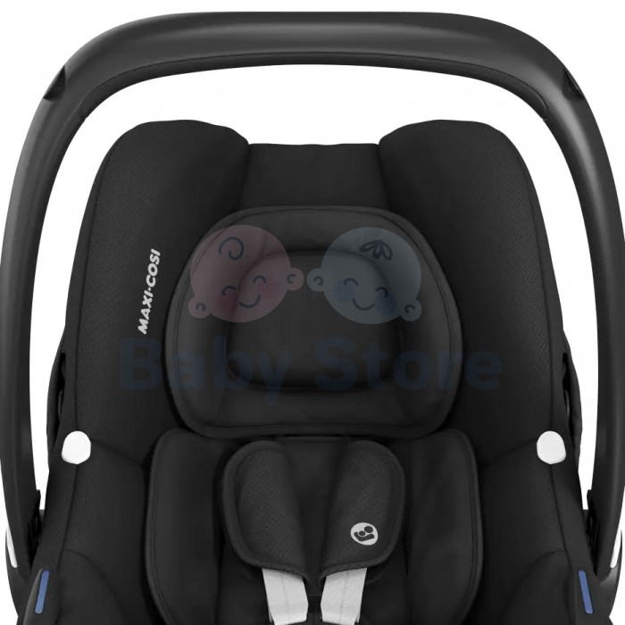MAXI-COSI CabrioFix i-Size Essential Black automobilinė kėdutė su Isofix baze