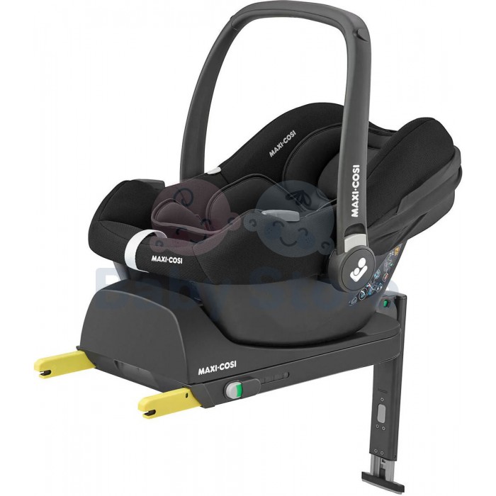 MAXI-COSI CabrioFix i-Size Essential Black automobilinė kėdutė su Isofix baze
